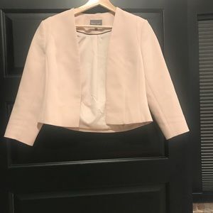 Cropped blush blazer/jacket